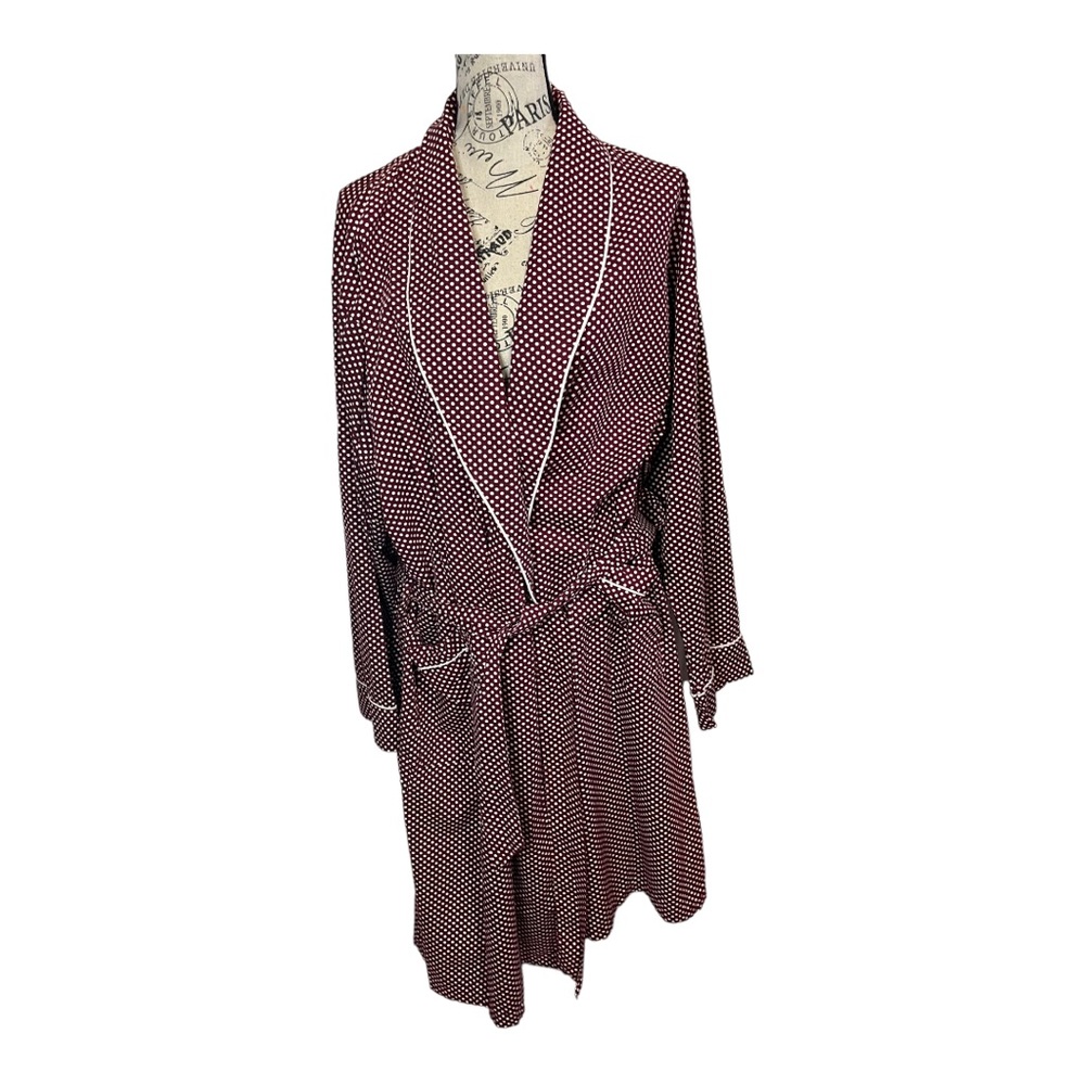 Vintage 50/60’s  Polka Dot Robe by Weldon